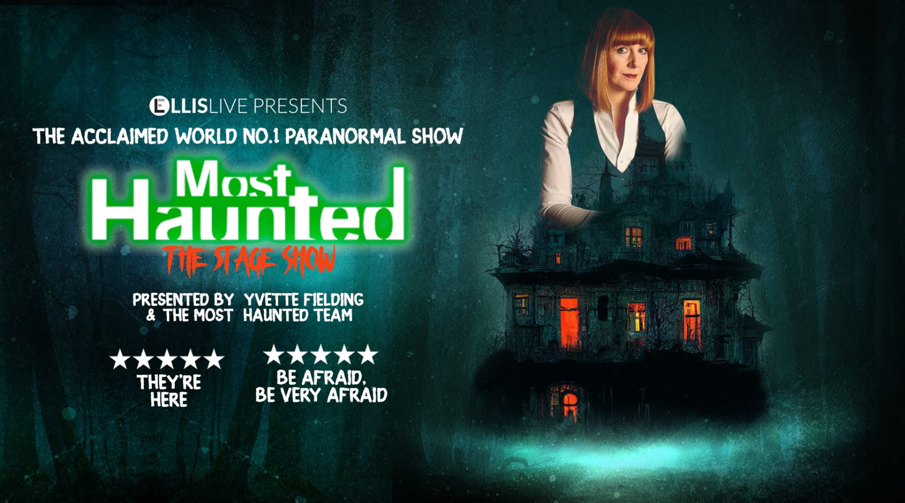 Most Haunted Sheffield City Hall Thursday 25th April 2024